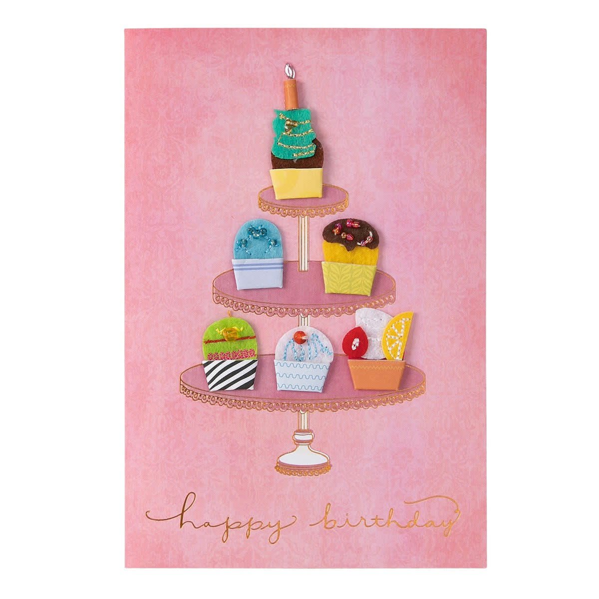 - Carte Anniversaire Présentoir À Gateaux