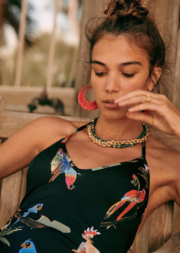 Marché aux Fleurs Swimsuit - Sézane x G.Kero