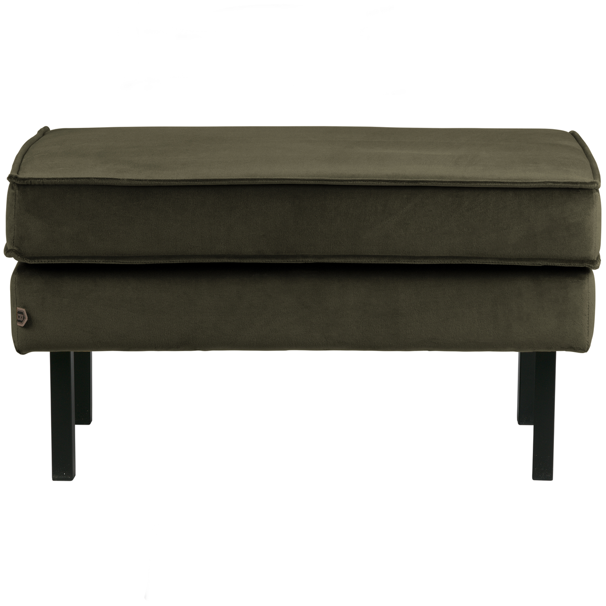 WOOOD hocker op poten Rodeo - Velvet - Green Hunter - 45x84x54
