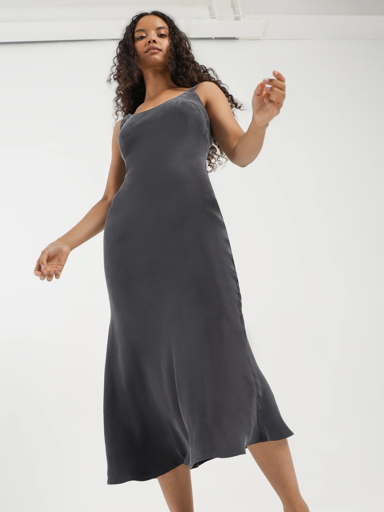 Ren Cupro Slip Dress