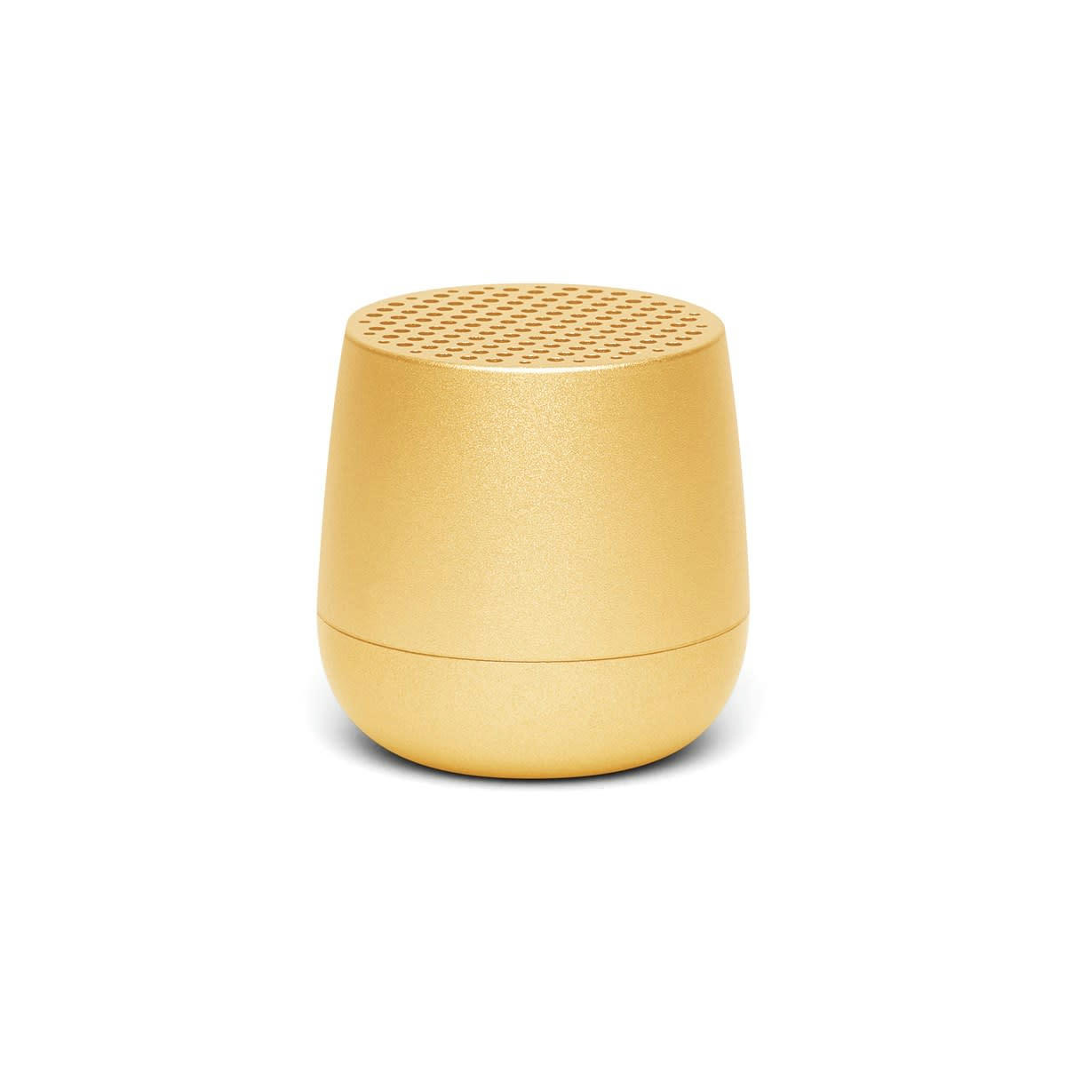 MINO PLUS ALU - Enceinte bluetooth rechargeable en aluminium jaune clair