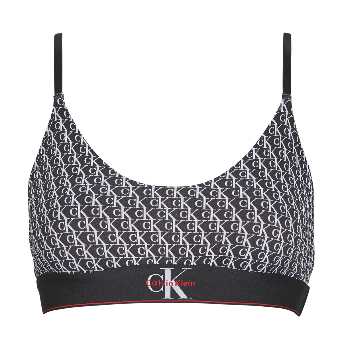 Calvin Klein Jeans - UNLINED BRALETTE - Black
