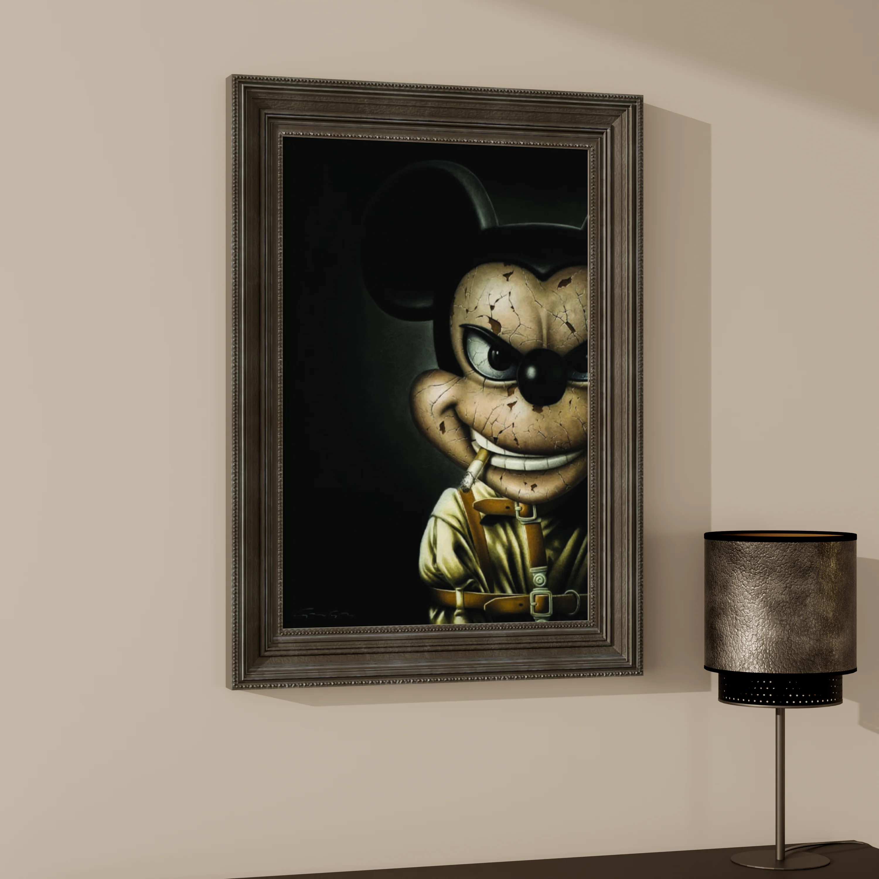 Tableau GRANGER BAD MOUSE coloris noir