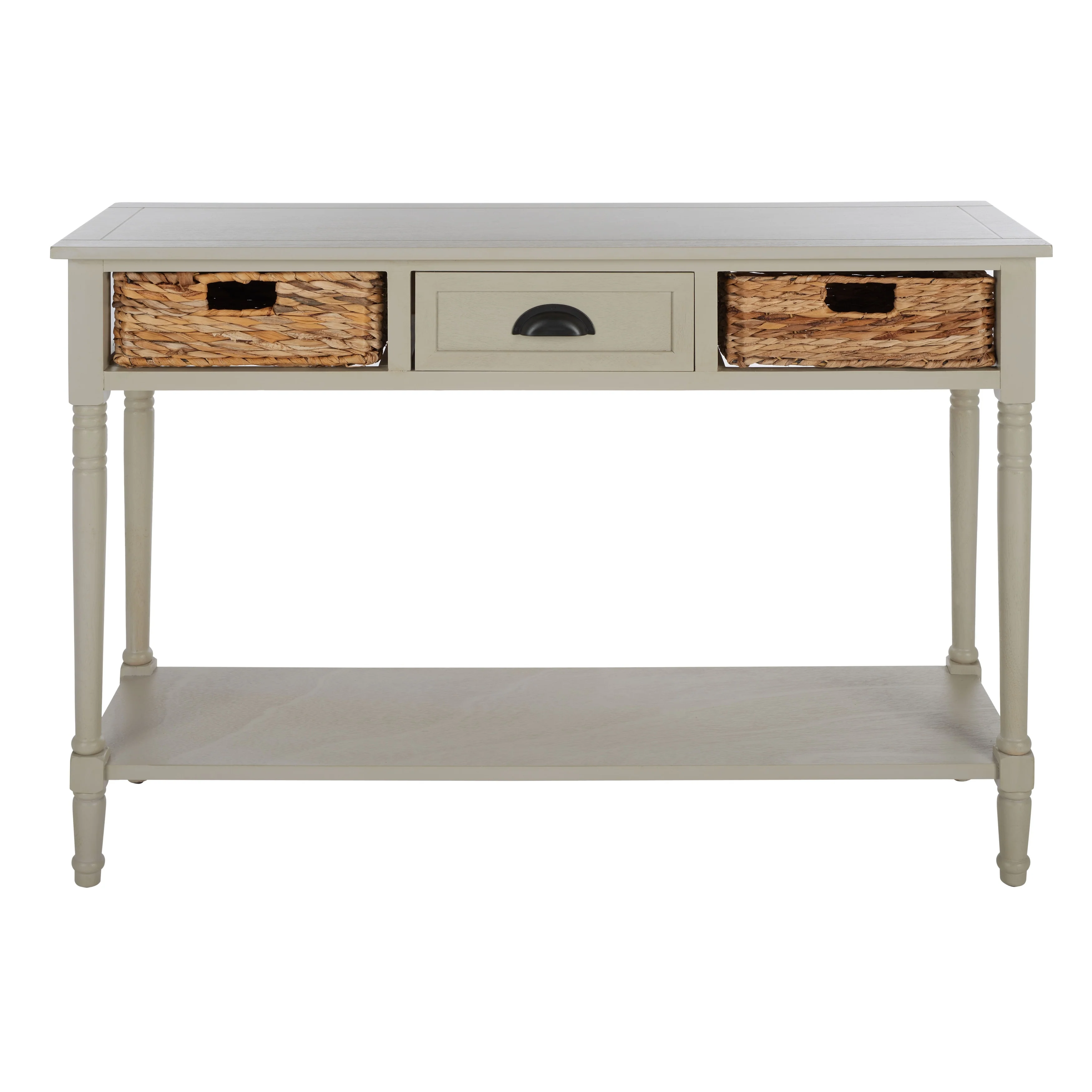 SAFAVIEH Christa Vintage Grey Console Storage Table - 45W x 13D x 32H