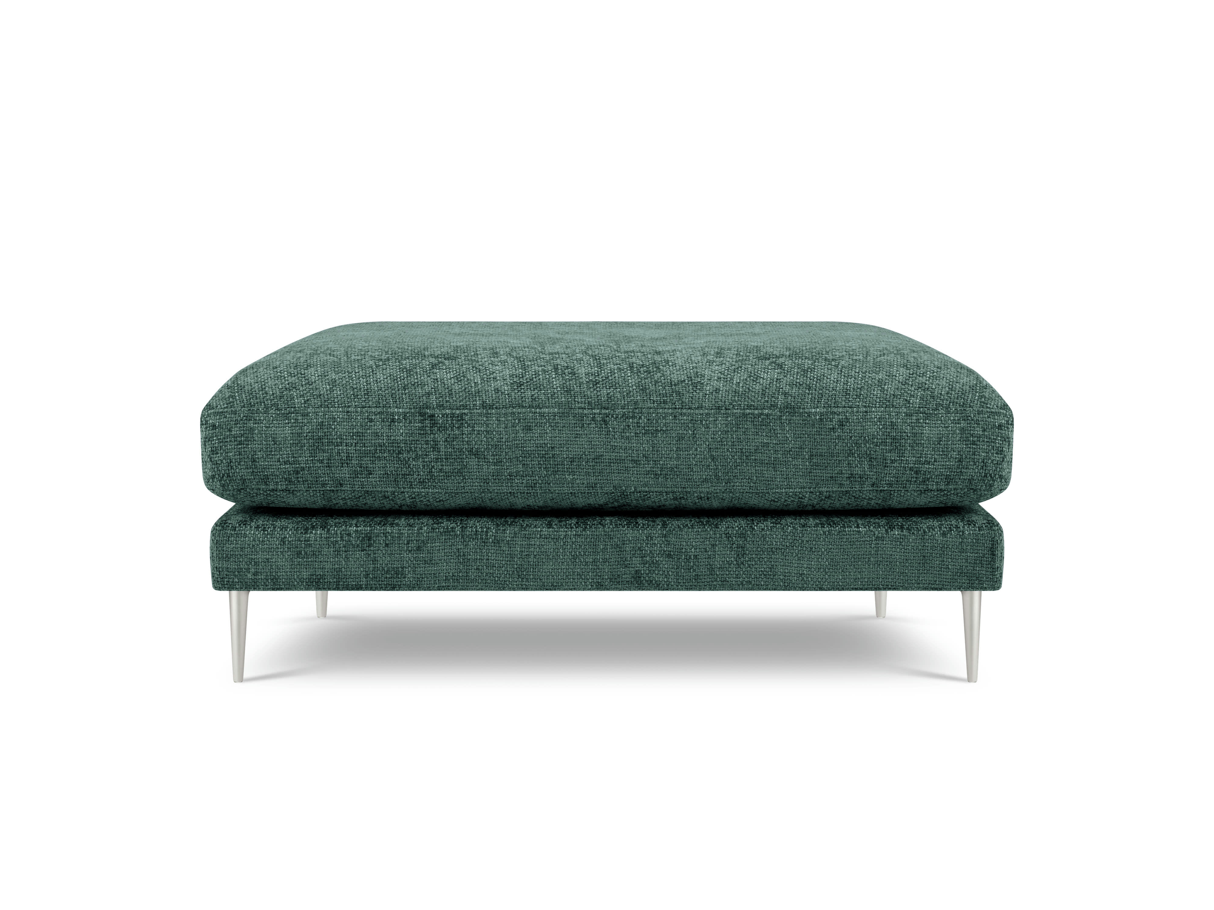 JOG - Pouf en tissu structuré menthe