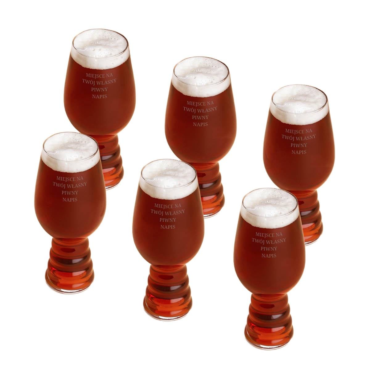 Kufle IPA SET do piwa 540ml