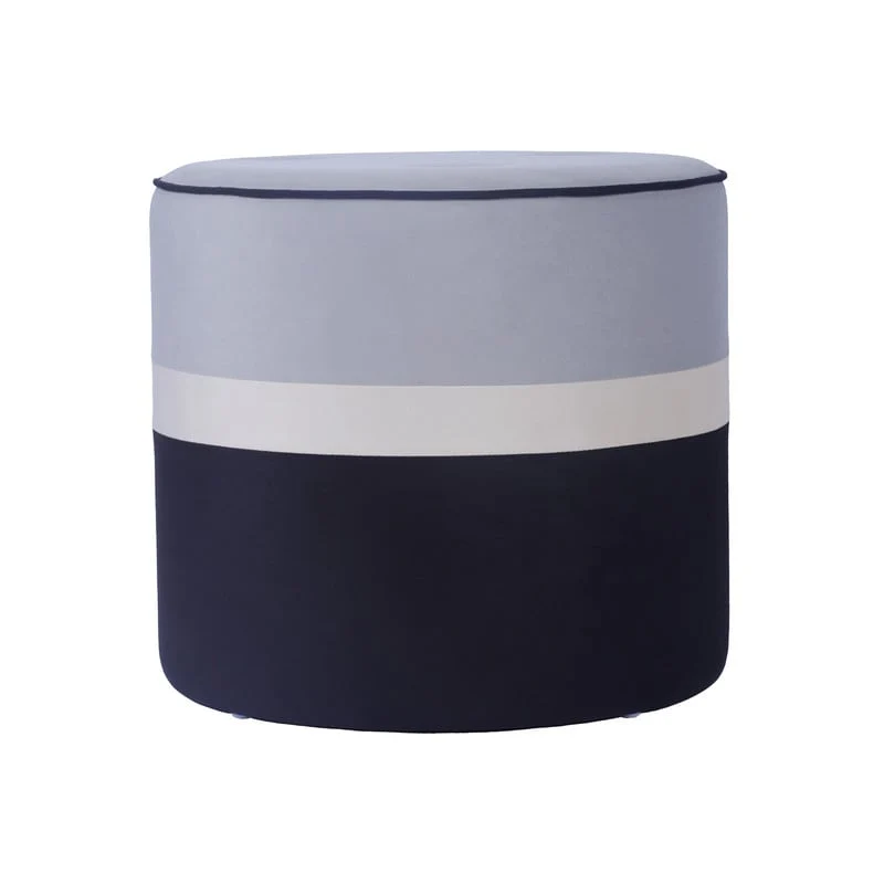 Klondike Velvet Ottoman