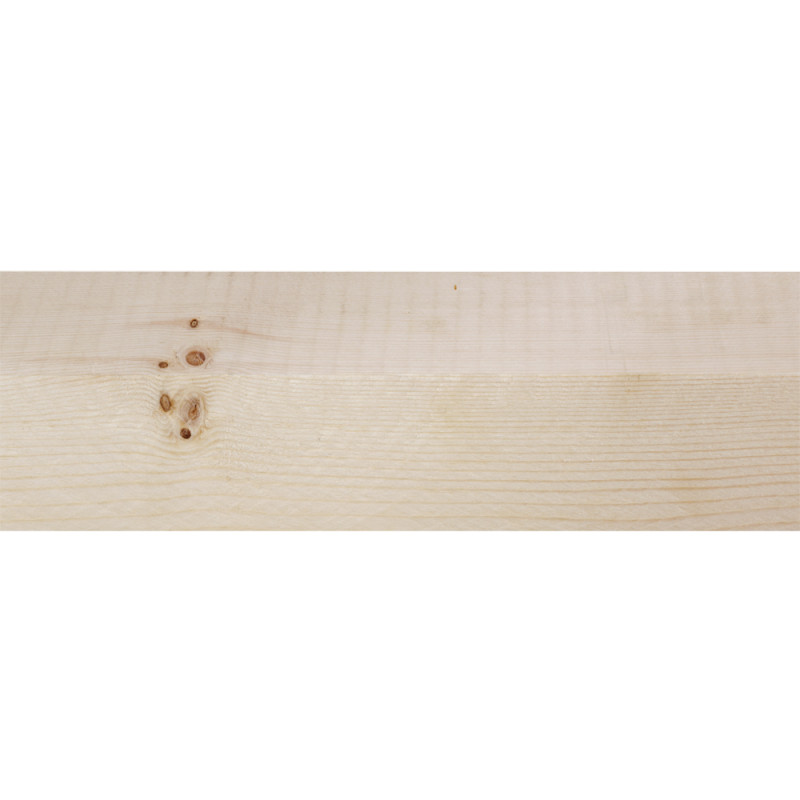 Chevron en sapin brut 270 x 6,2 x 4,6 cm