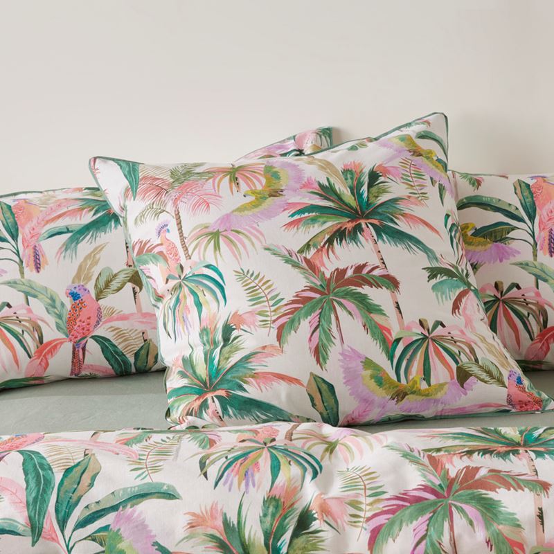 Rio Palm Green Quilt Cover Set + Separates