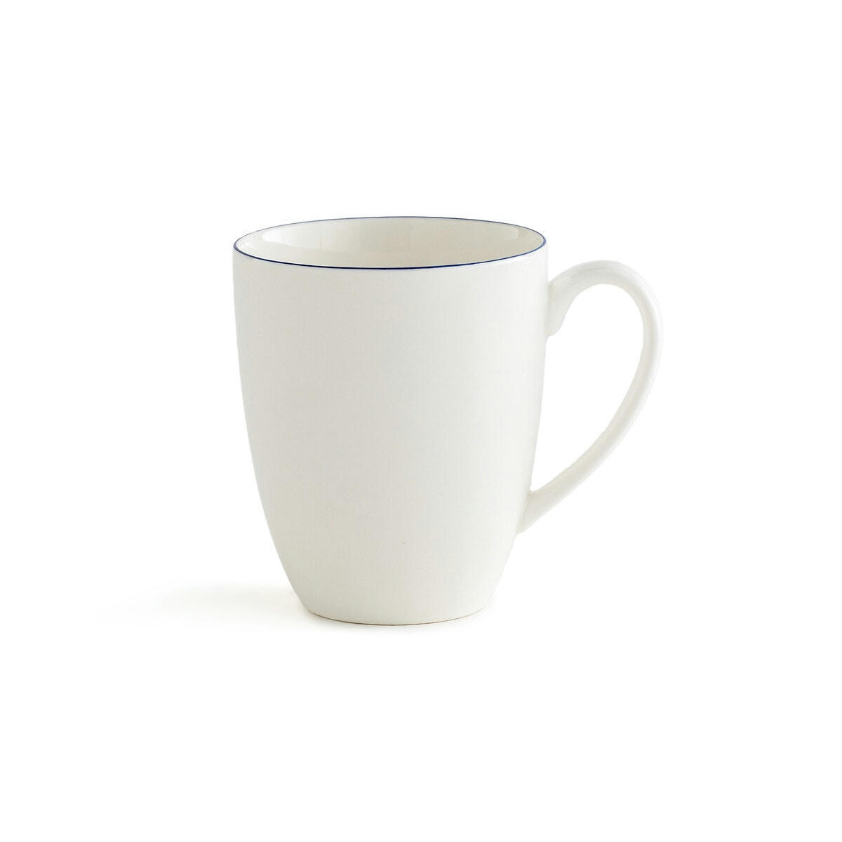 Lot de 4 mugs porcelaine, Malo