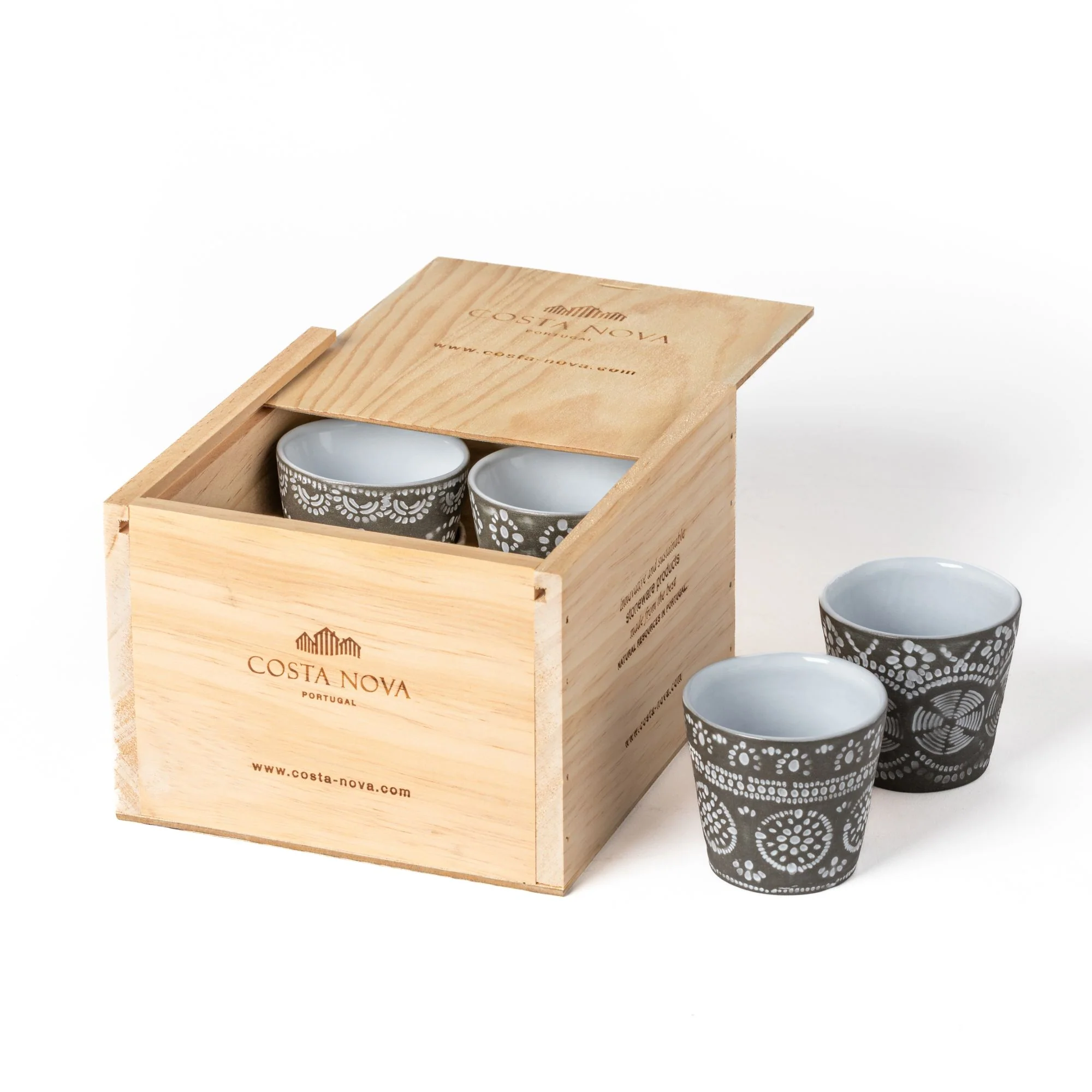Gift Box 8 Espresso Cups Grespresso Ecogres