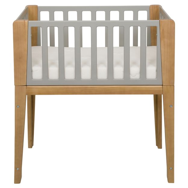MINIBERÇO 47 CM 3 EM 1 - BERÇO MESA INFANTIL CAIXA ORGANIZADOR PICOLÉ
