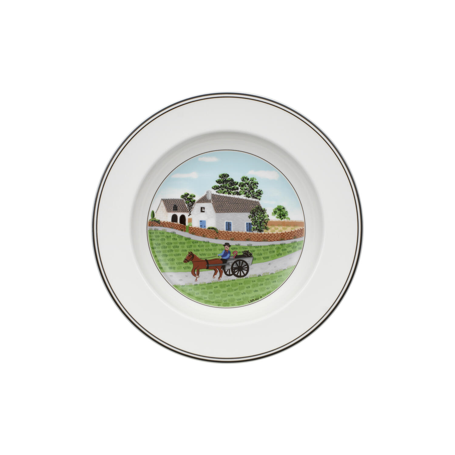 Design Naif dyb tallerken ø 21 cm, farmer