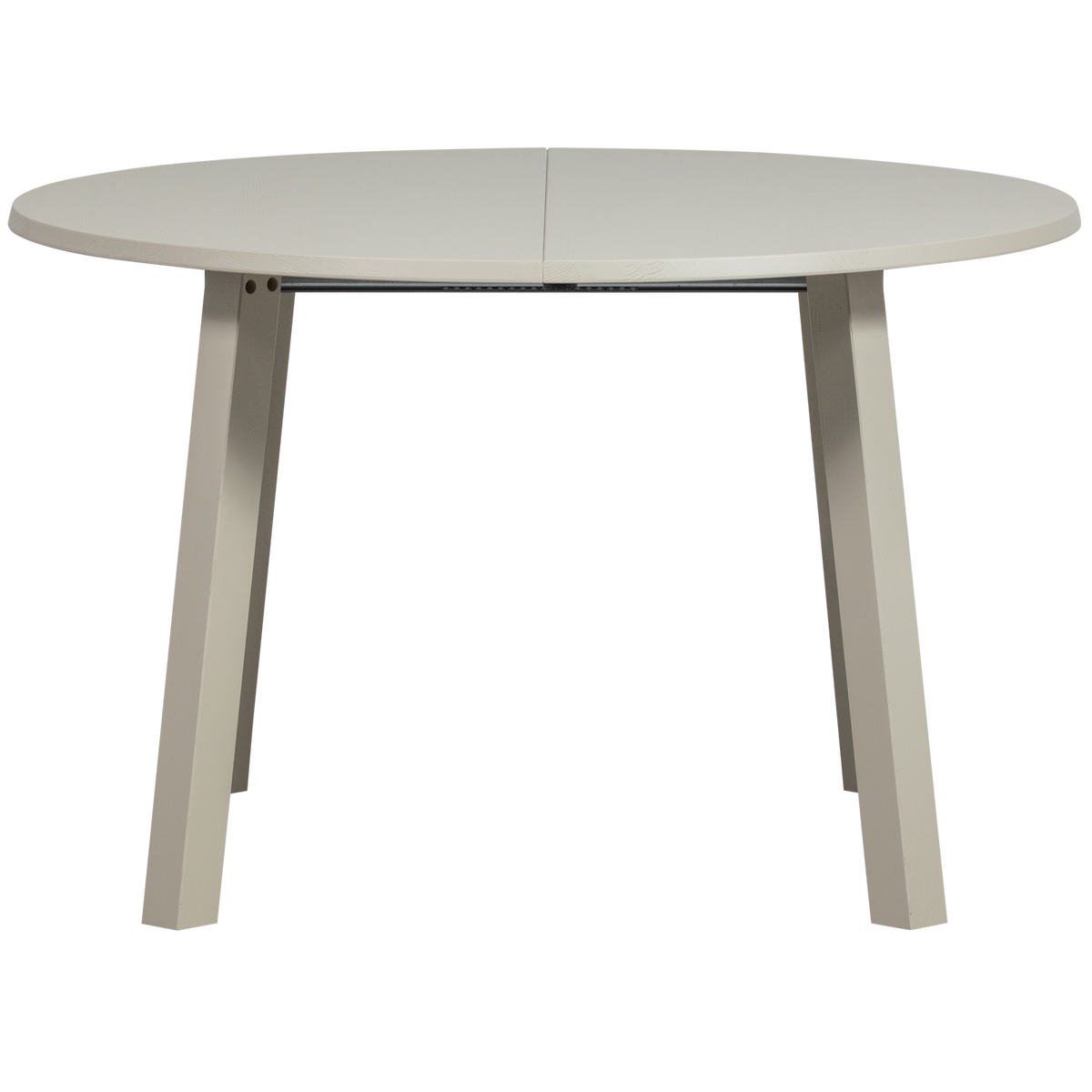 WOOOD uitschuifbare eettafel rond 120Ø cm Janne - Eiken - Dakargrau