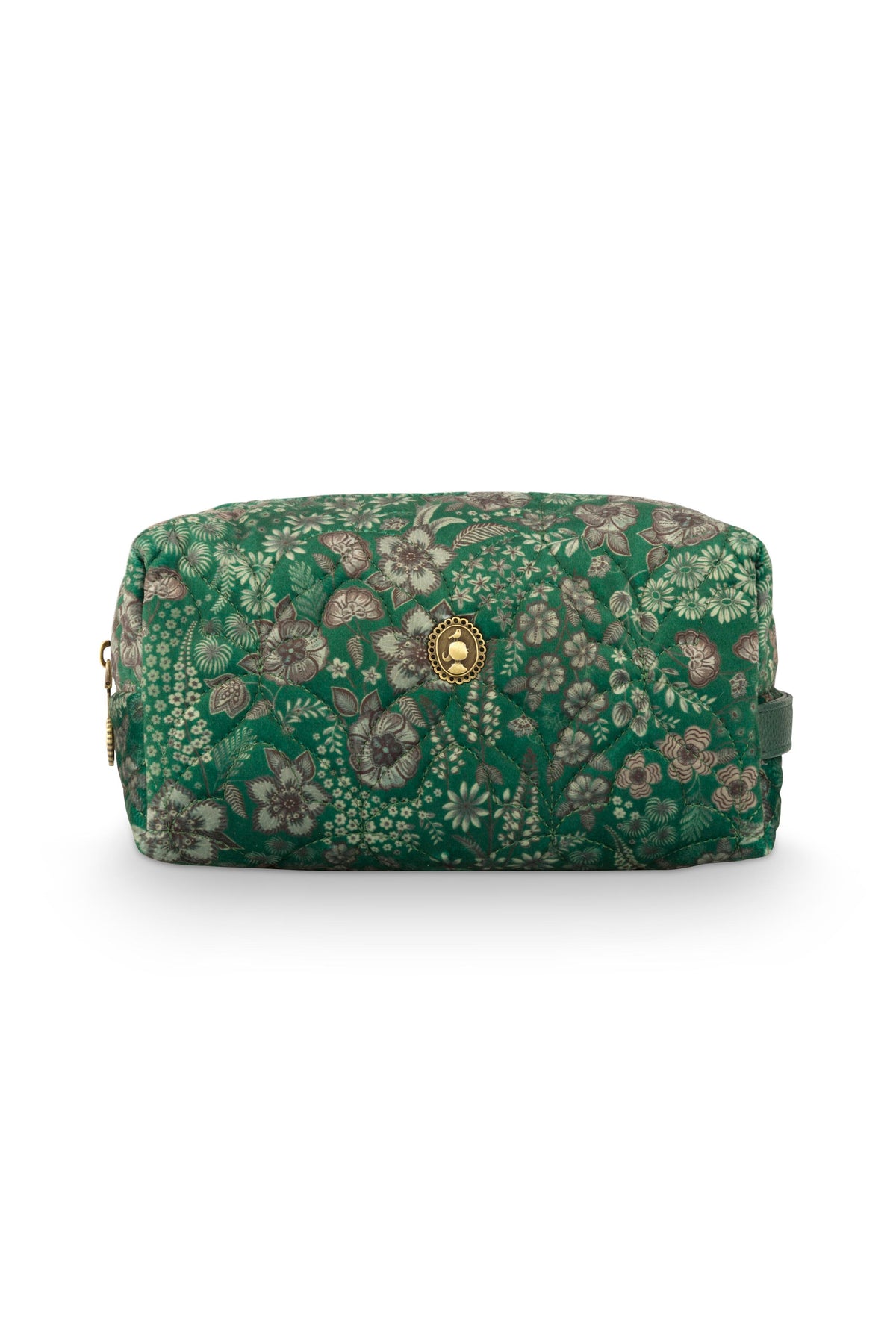 Pip Studio - Coco Make-up Tasje Dames - Daisy Dreams - Groen - 21.5x10x10.5cm