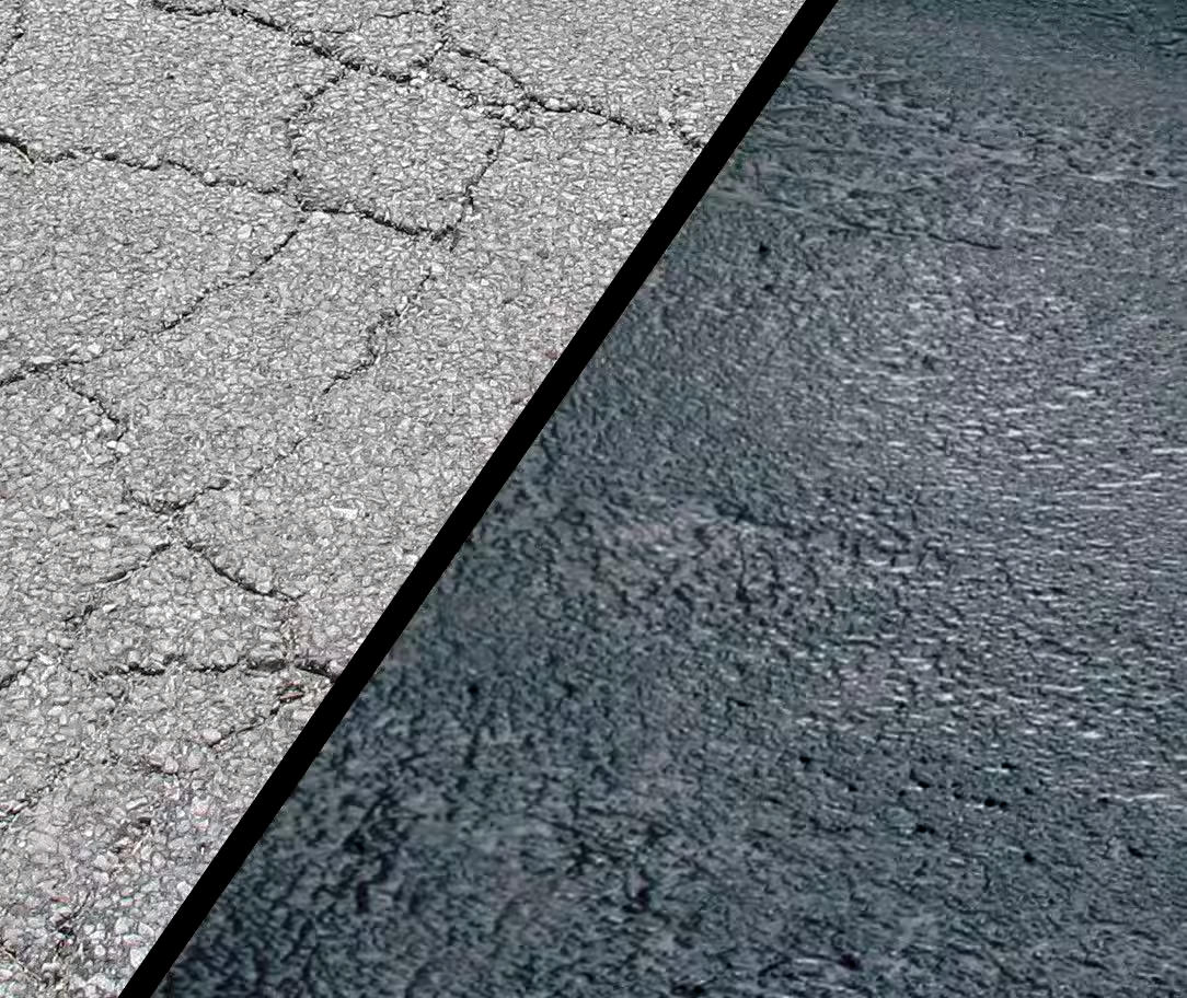 Rust-Oleum 15-Year Ultimate Asphalt Driveway Sealer, 1000 sq. ft Coverage, Ultra Black, 17-L