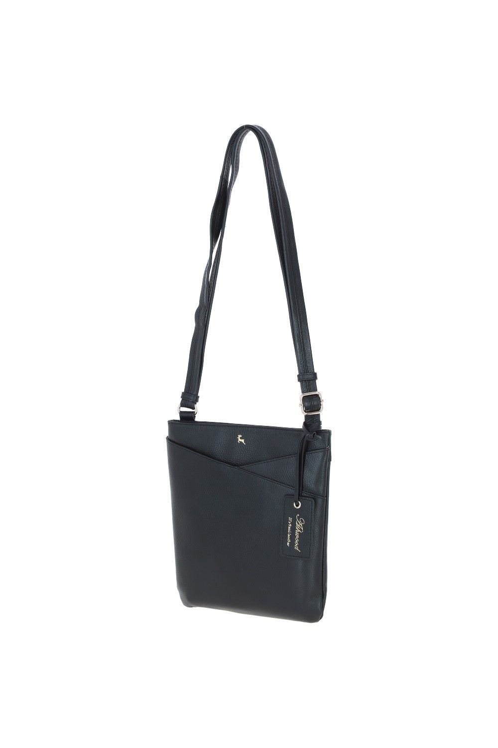 Ashwood Leather Curvo' Real Leather Crossbody Bag