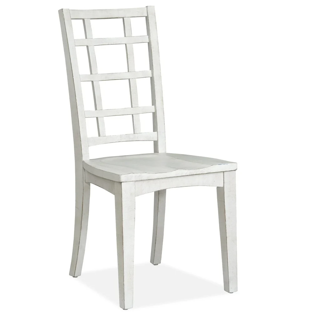 Heron Cove Traditonal Chalk White Wood Desk Chair