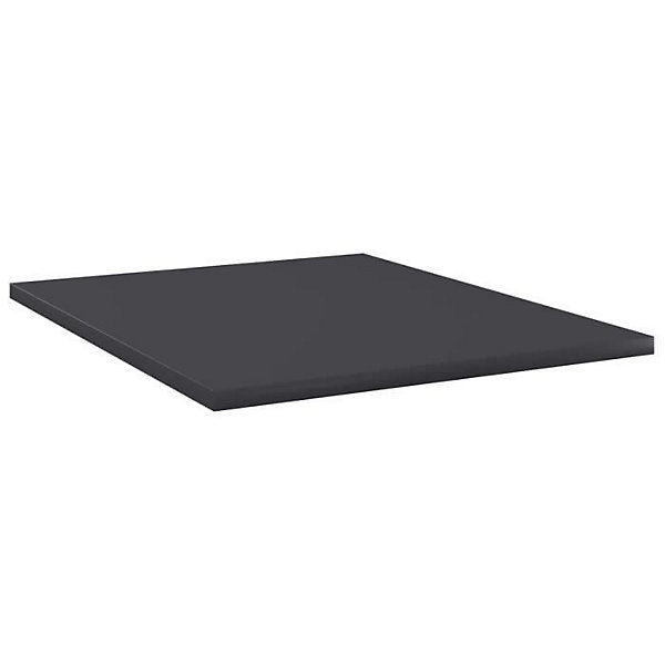 Panneaux de bibliothèque 8 pcs gris vidaXL