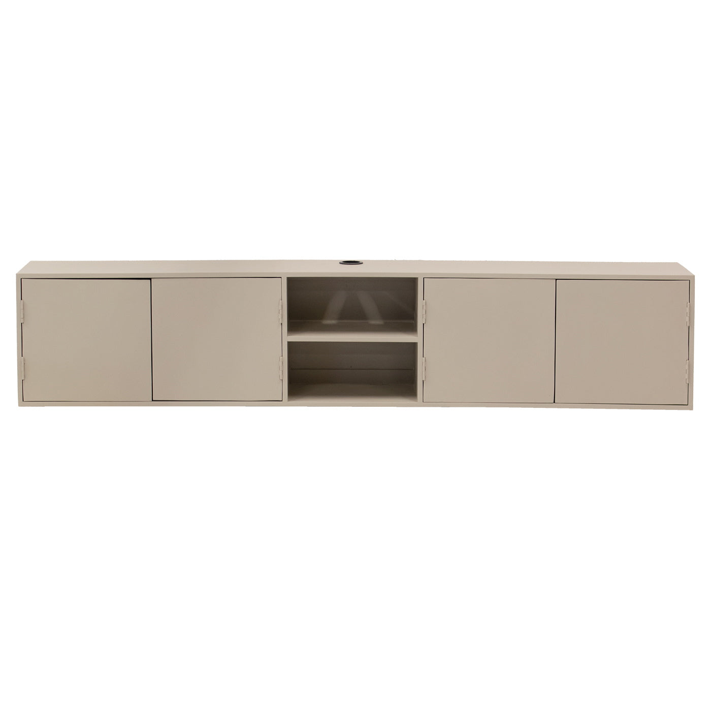Giga Meubel Tv-Meubel Loiza - Mangohout - Taupe - 200cm