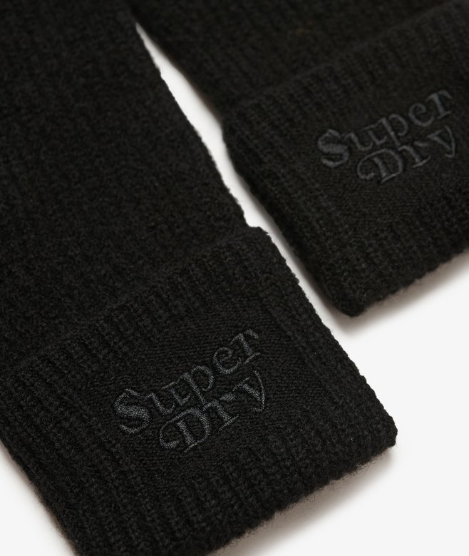 Soft Rib Knit Gloves