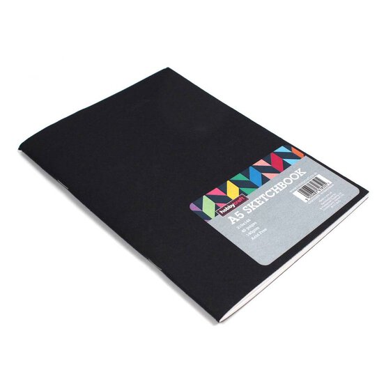 Staple Bound A5 Sketchbook 140gsm