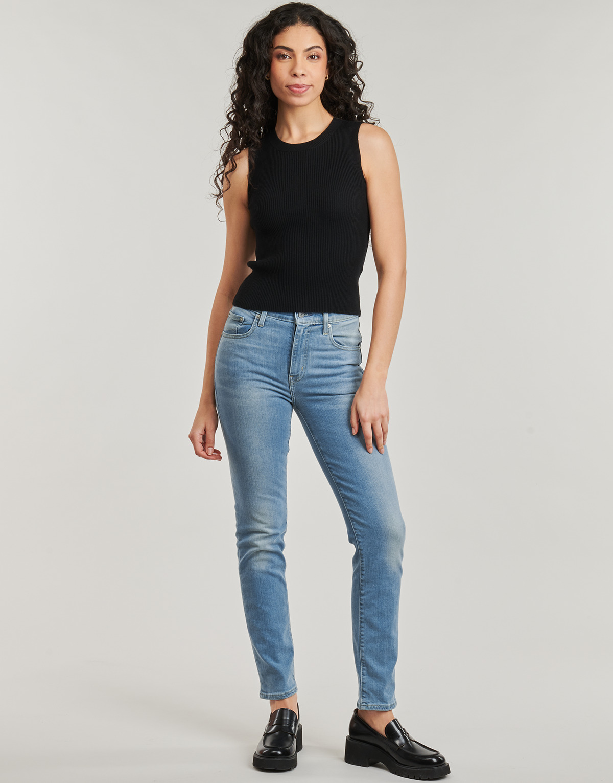 Levi's - 724 HIGH RISE STRAIGHT - Blue