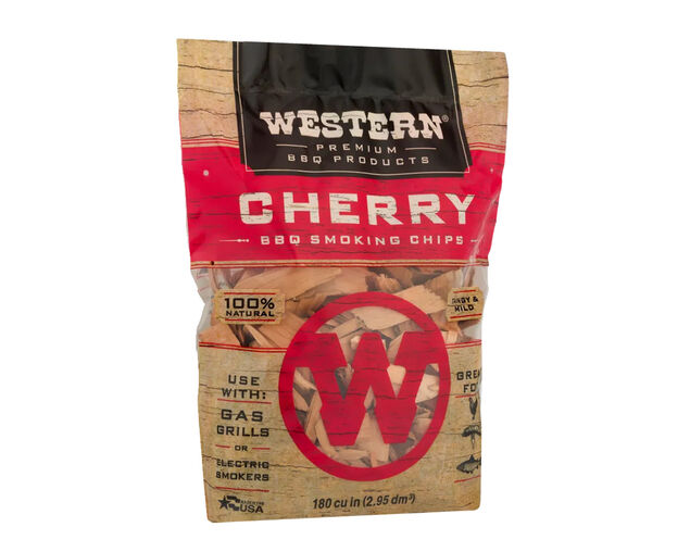 Western Premium Smoking Wood Chips - Cherry