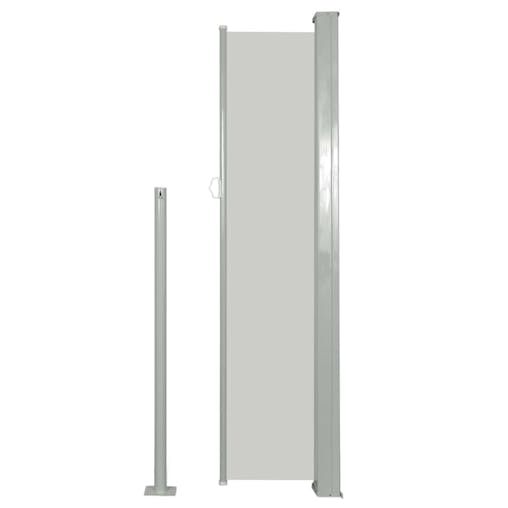 NNEVL Retractable Side Awning 140 x 300 cm Cream