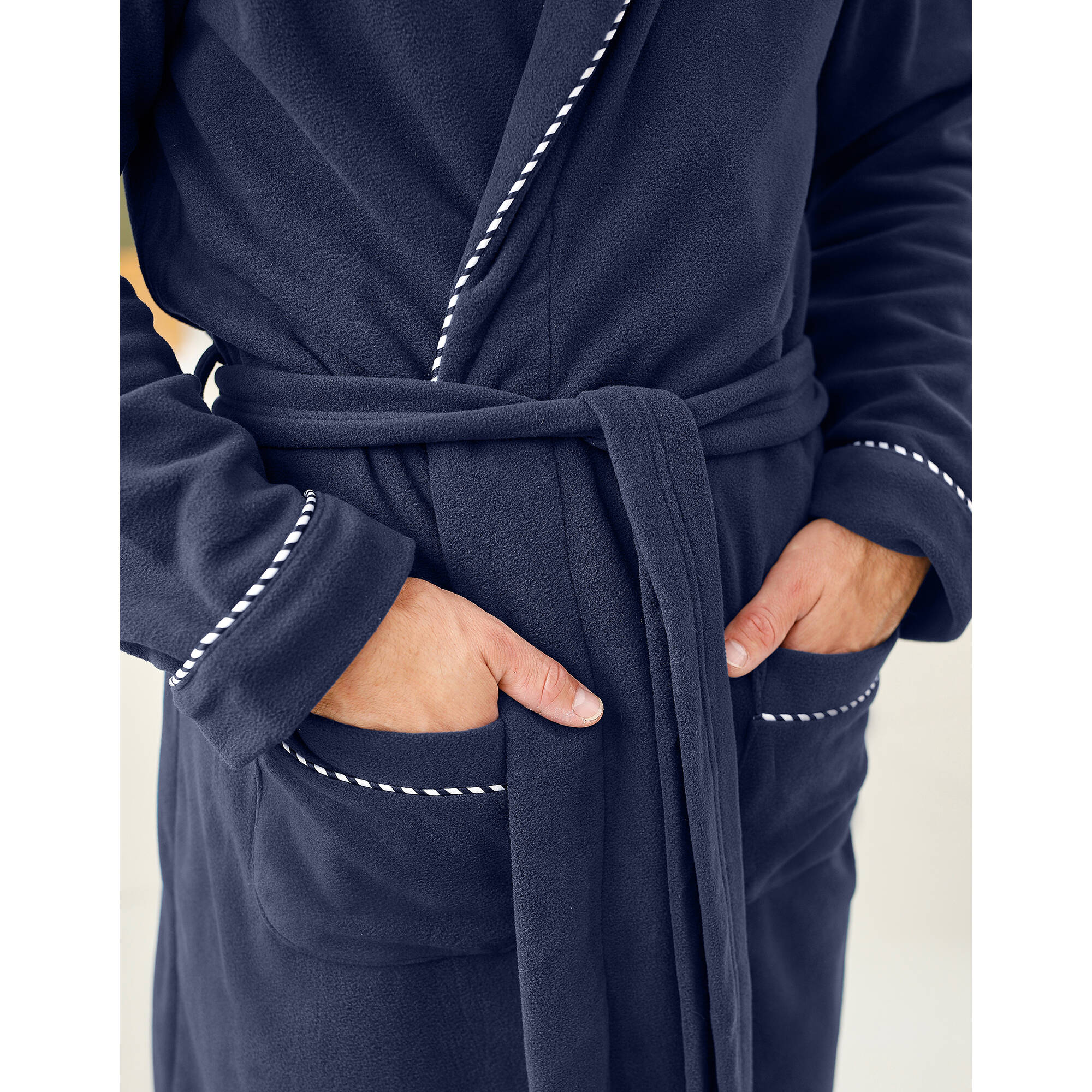 Robe de chambre maille polaire