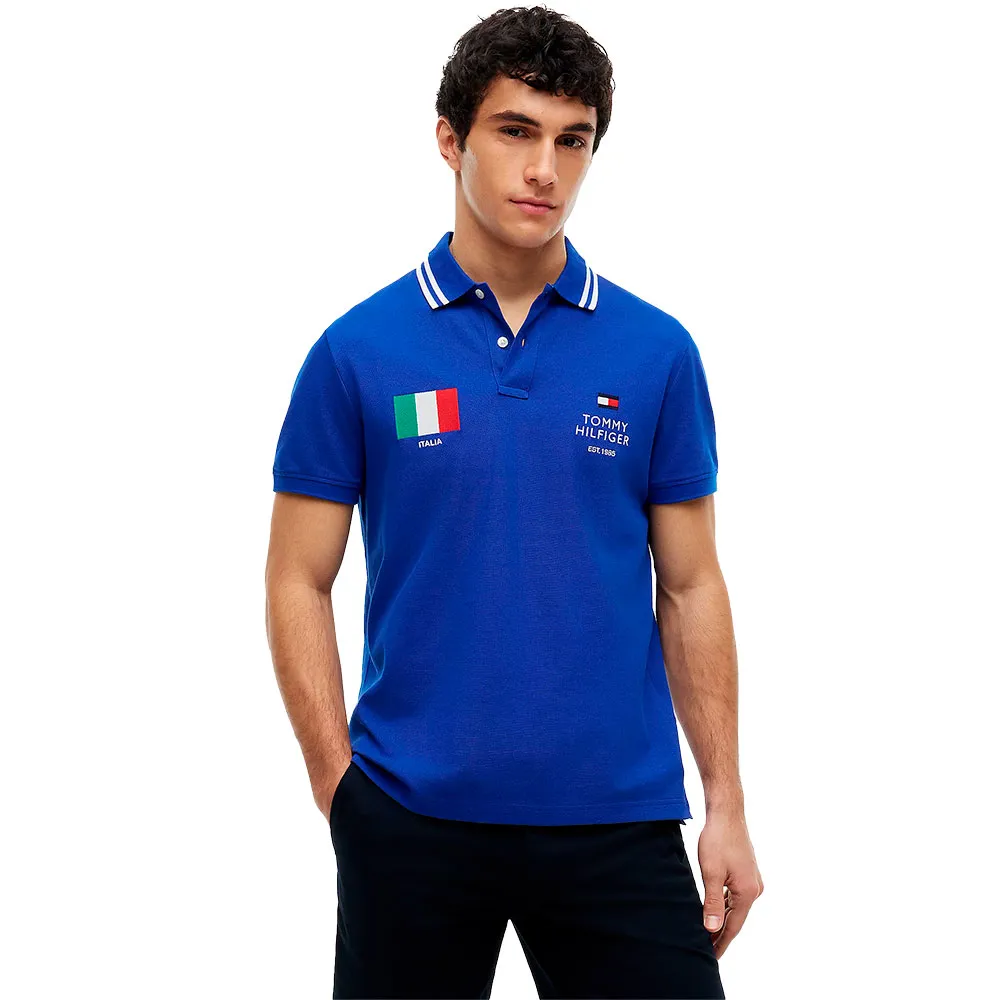 Tommy Hilfiger Standard Country Italy Regular Fit short sleeve polo