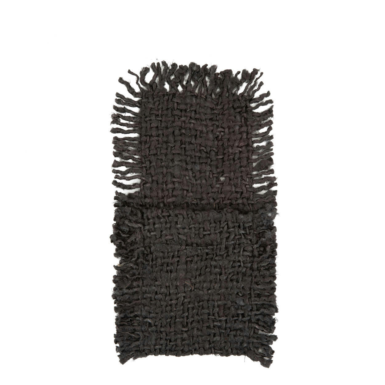 OH MY GEE - Porte-couverts en coton noir set de 4