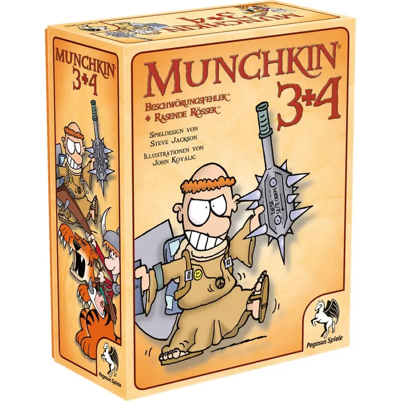 Kartenspiel Set bestehend aus verschiedenen Artikeln Munchkin