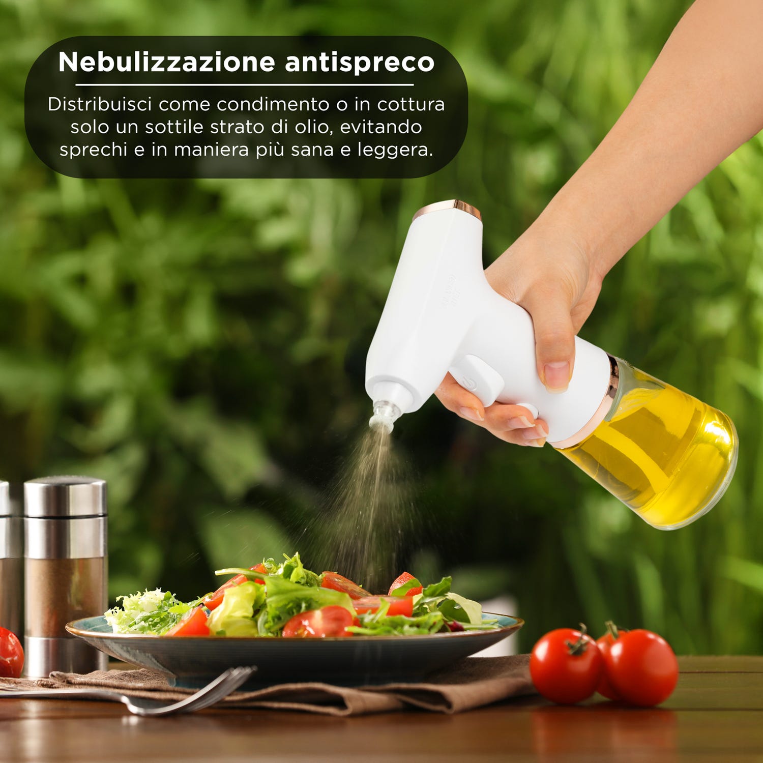 Oliera spray elettrica 230 ml