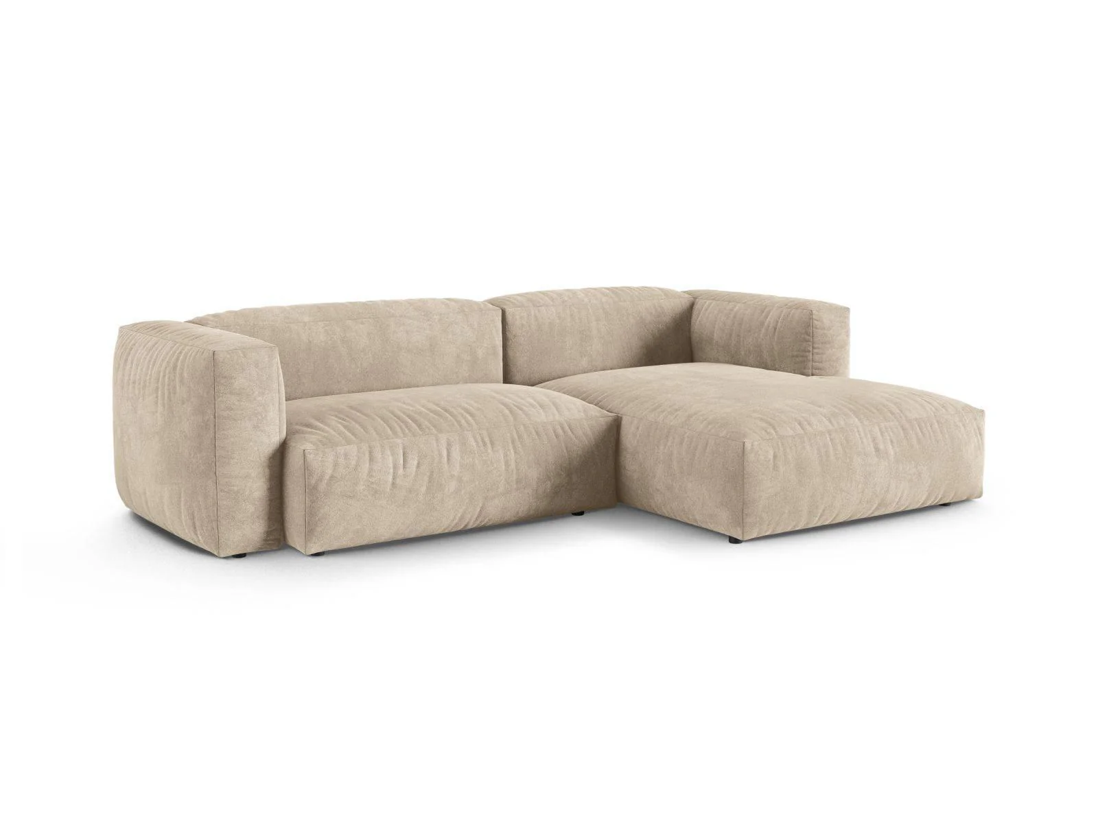 Modulaire hoekbank Martina rechts velvet