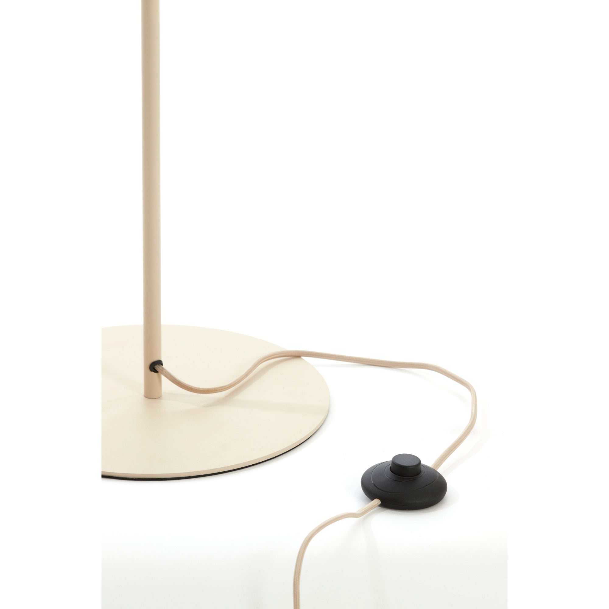 vtwonen Vloerlamp Fringe - Naturel - Ø30cm
