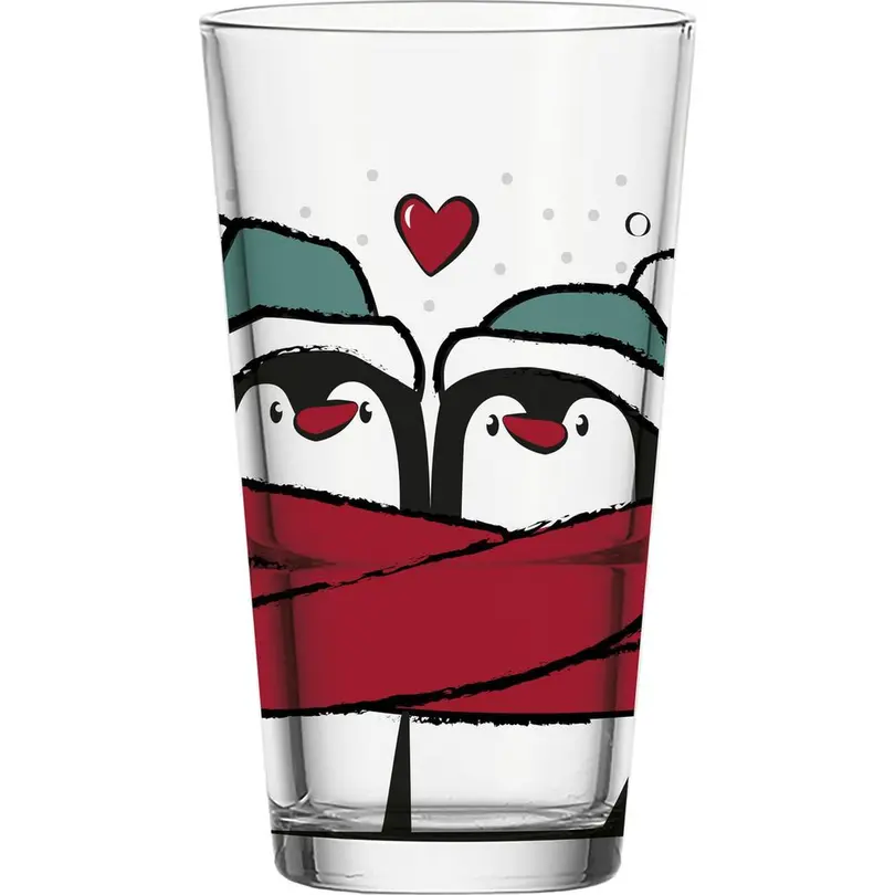 Becher 6er-Set Pinguine