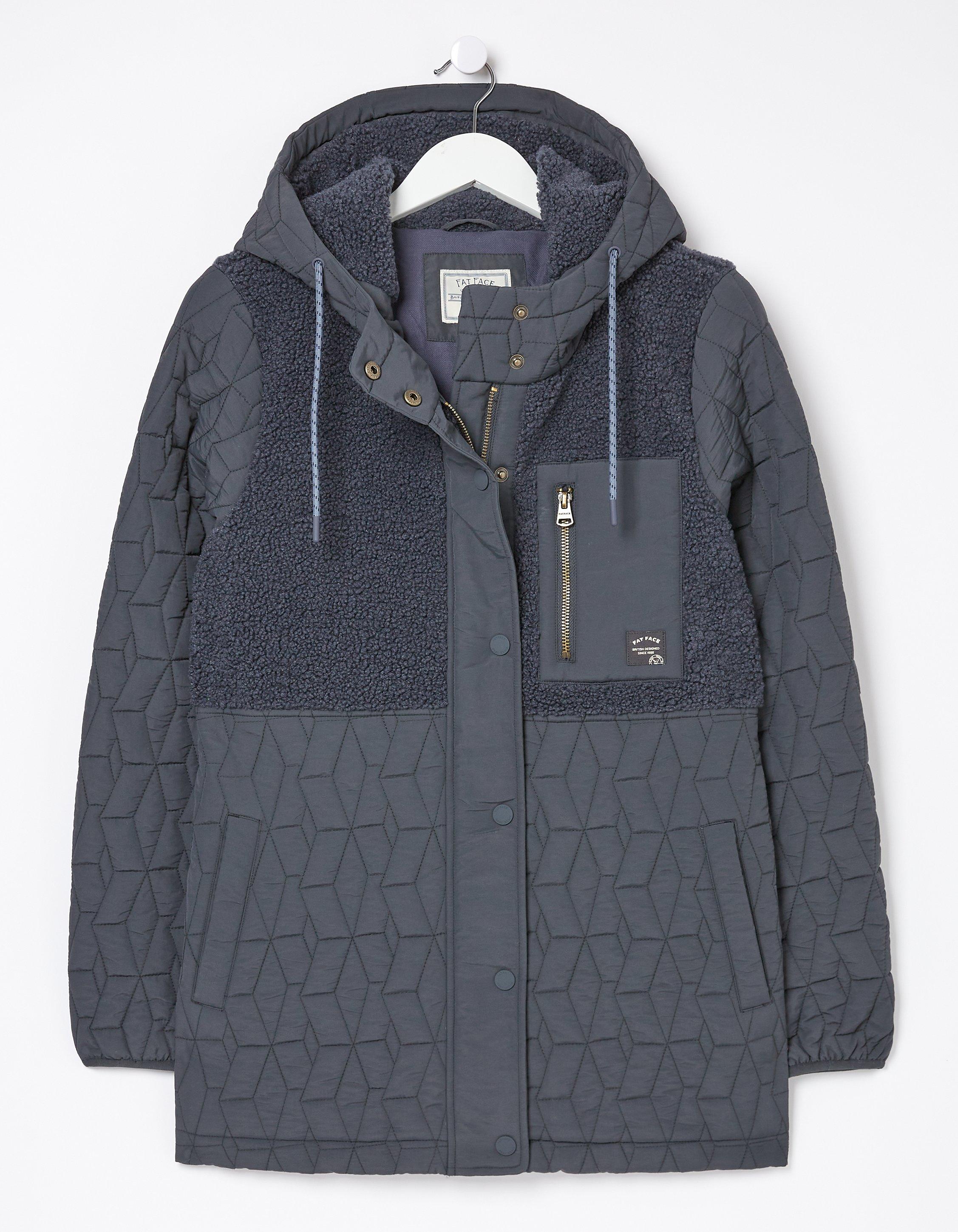 Blaine Fleece Quilted Jacket