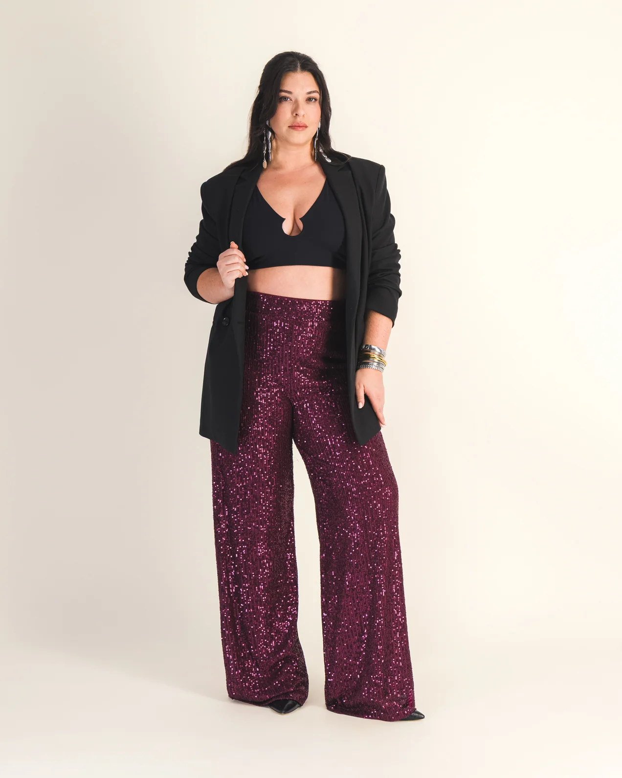 Pantalon Jones sequins