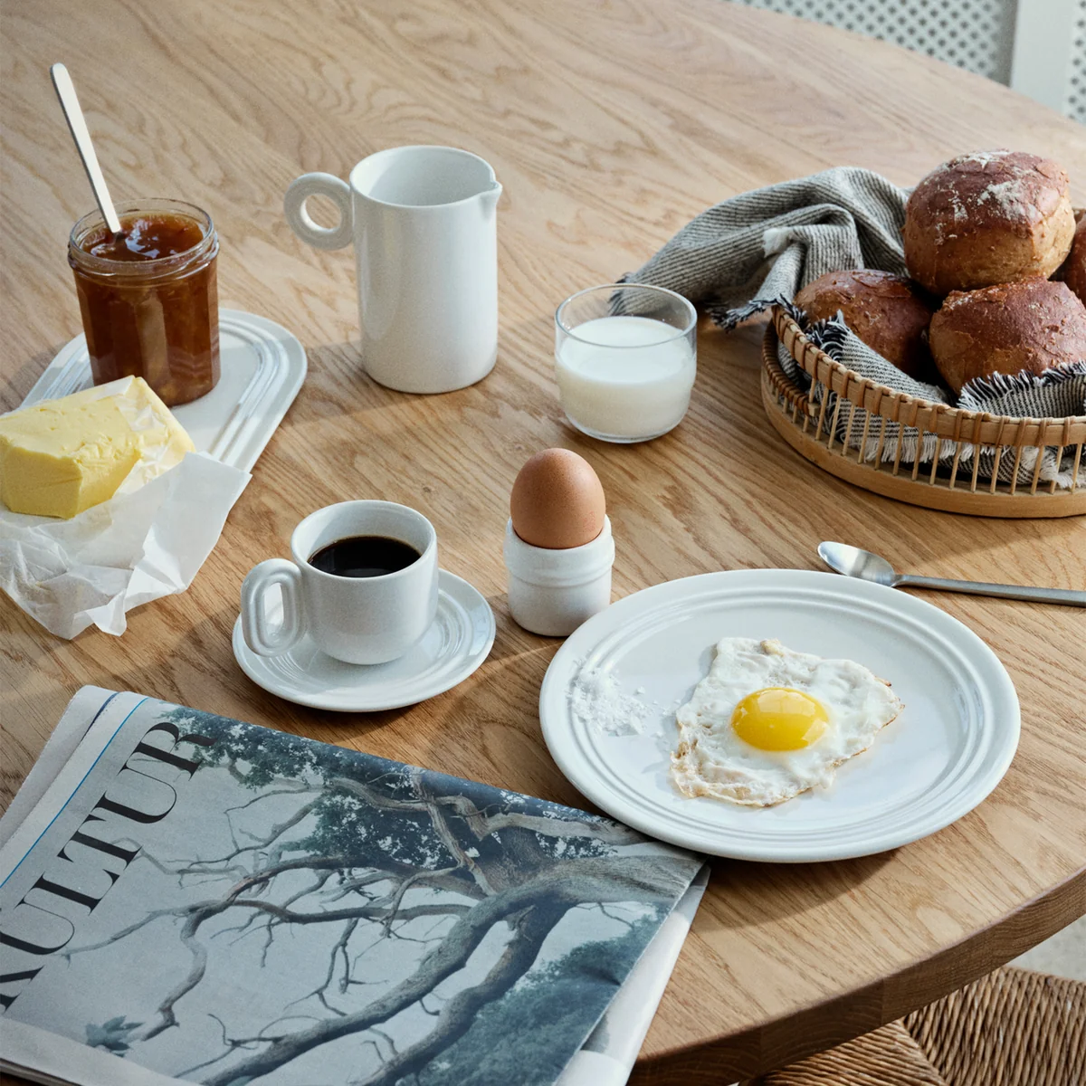 Broste Copenhagen - Stevns Milchkännchen, kalkweiß