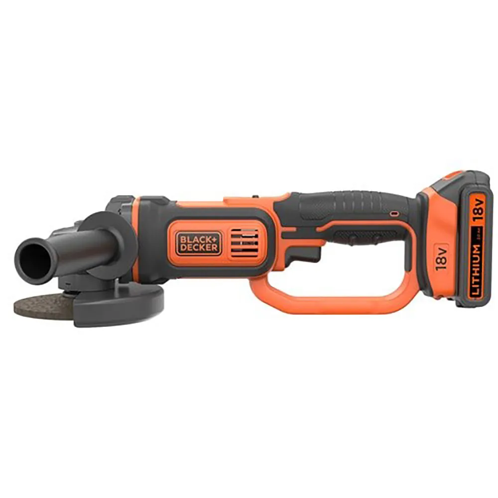 Black & Decker BCG720M1-QW 18V angle grinder