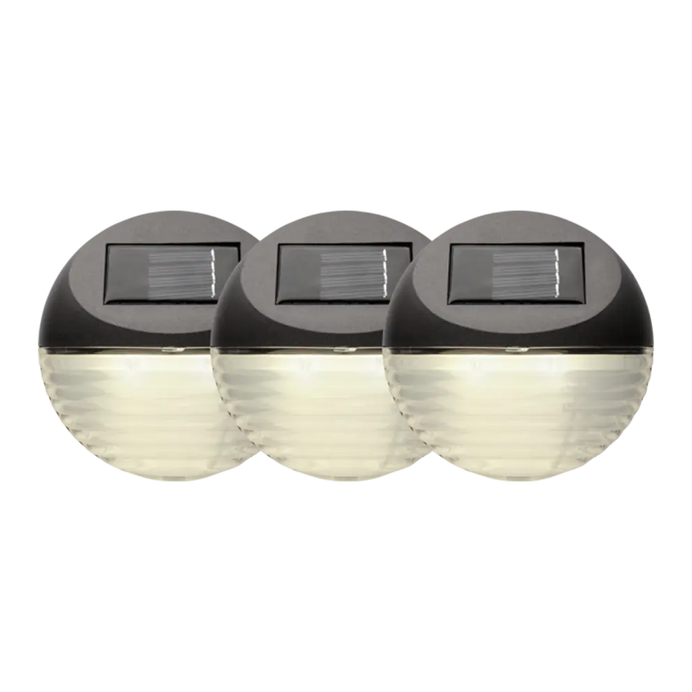 Solarleuchte 3er-Set Fency