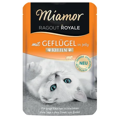 Miamor Ragout Royale Kitten in Jelly 22 x 100g