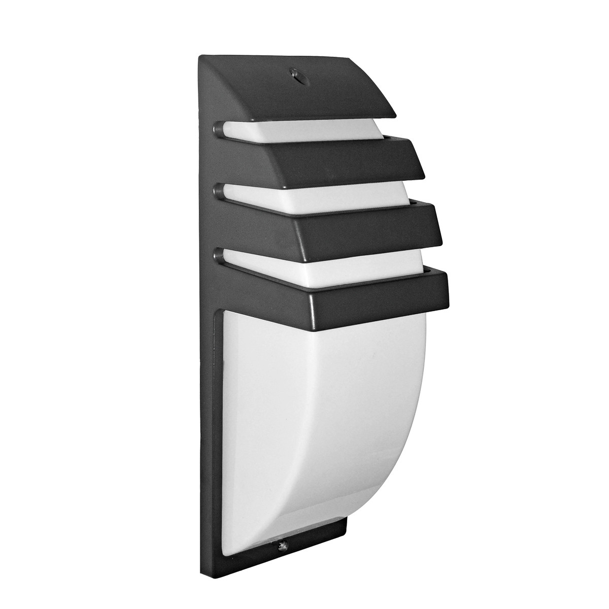 Kinkiet zewnętrzny Mona czarny piaskowany LED 4W 4000K 120lm Italux