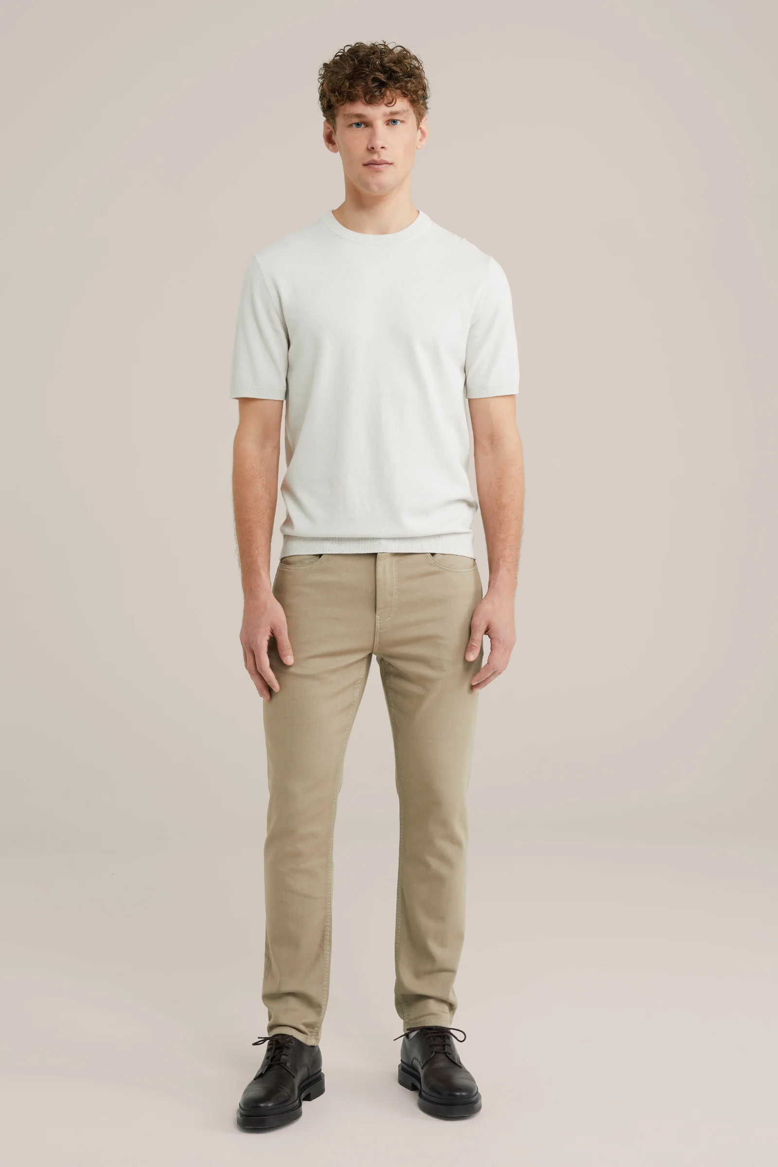 Slim fit chino van premium bi-stretch