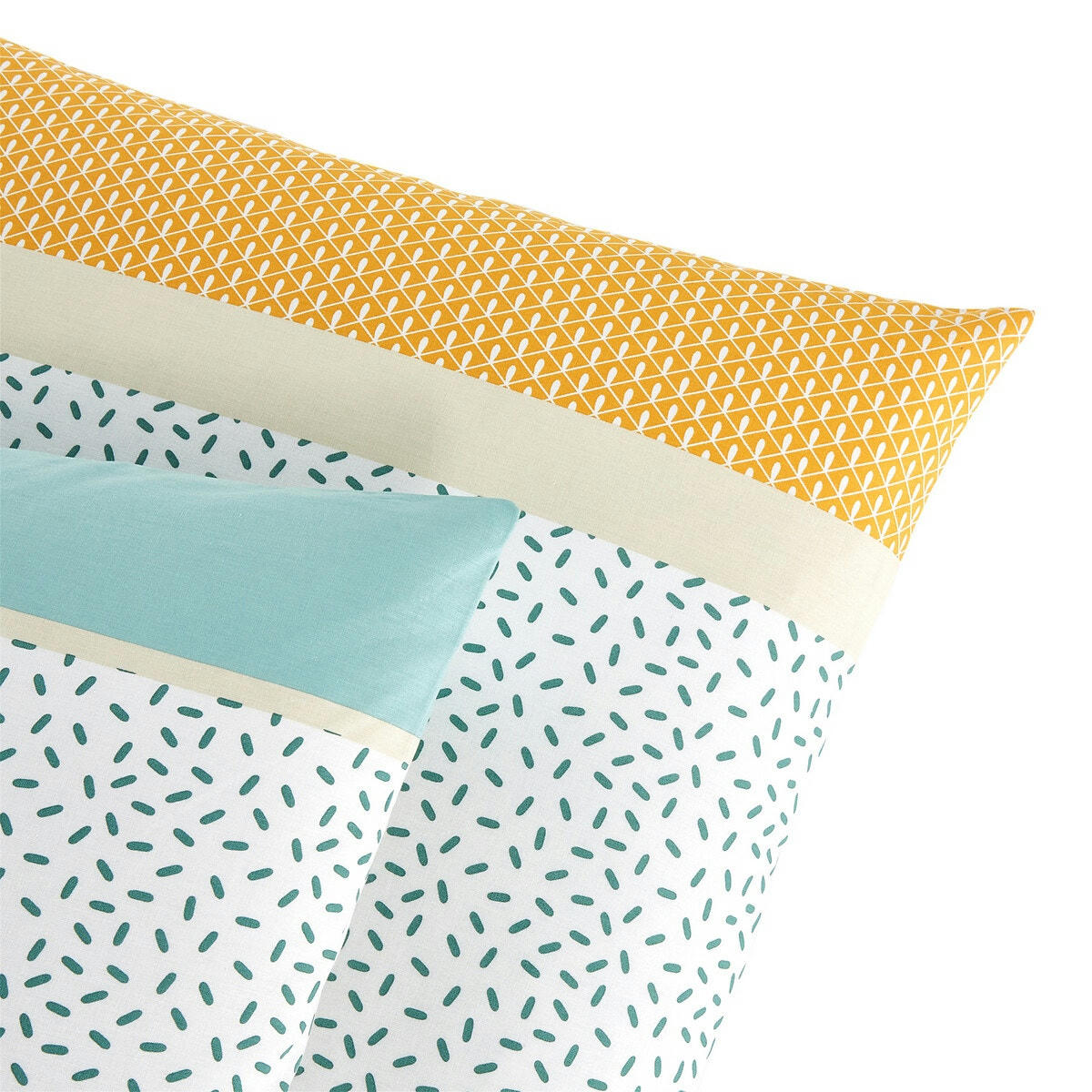 Taie d'oreiller coton, Happy Stripes