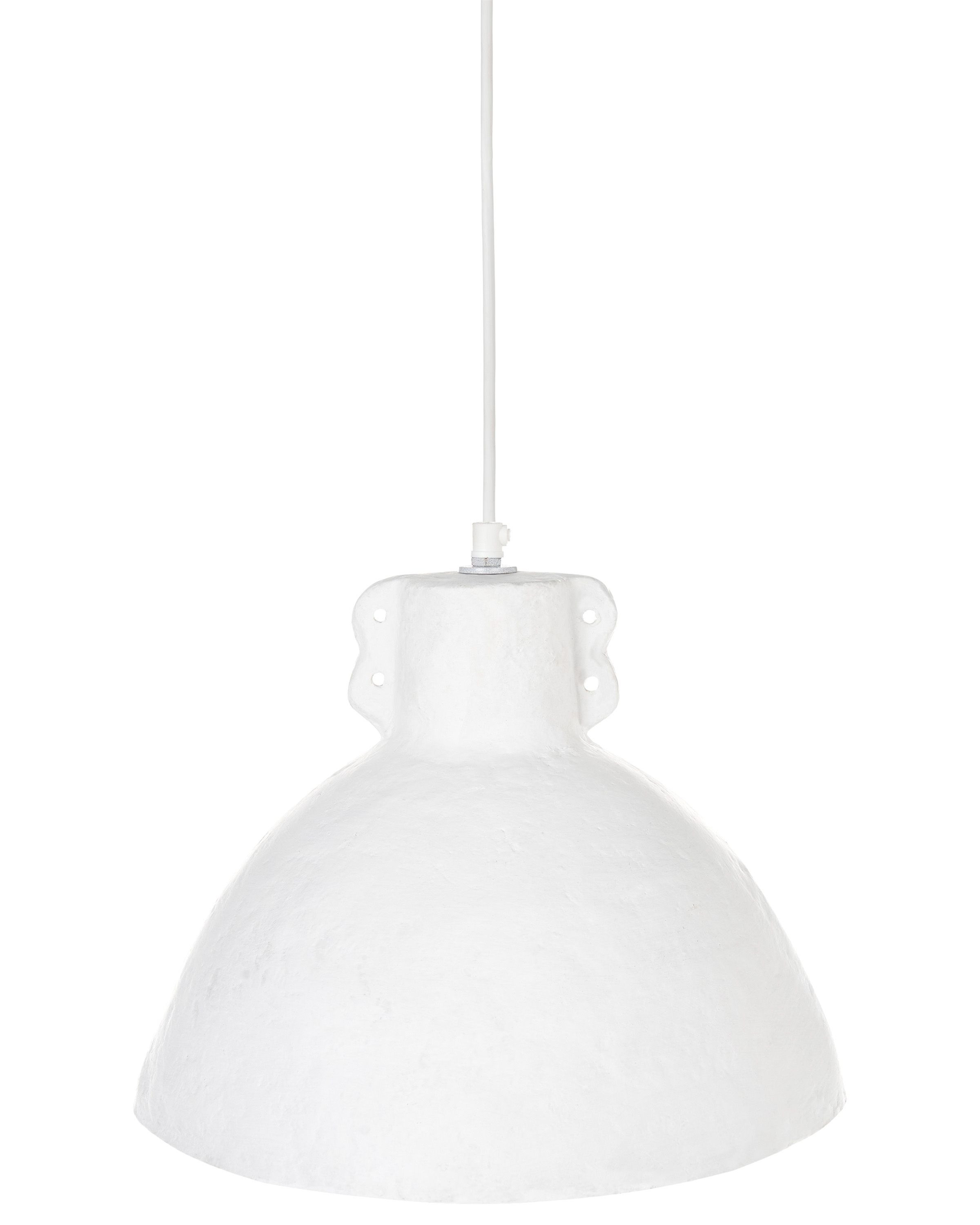 Lampa wisząca klosz z papier mache