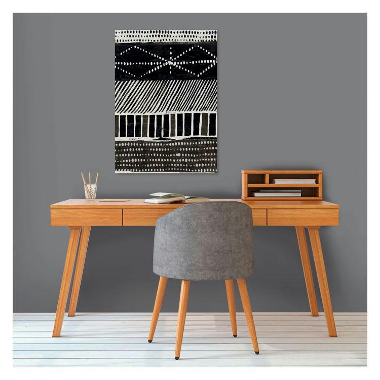 VICKY - Poster en papier noir et blanc 50x70 cm