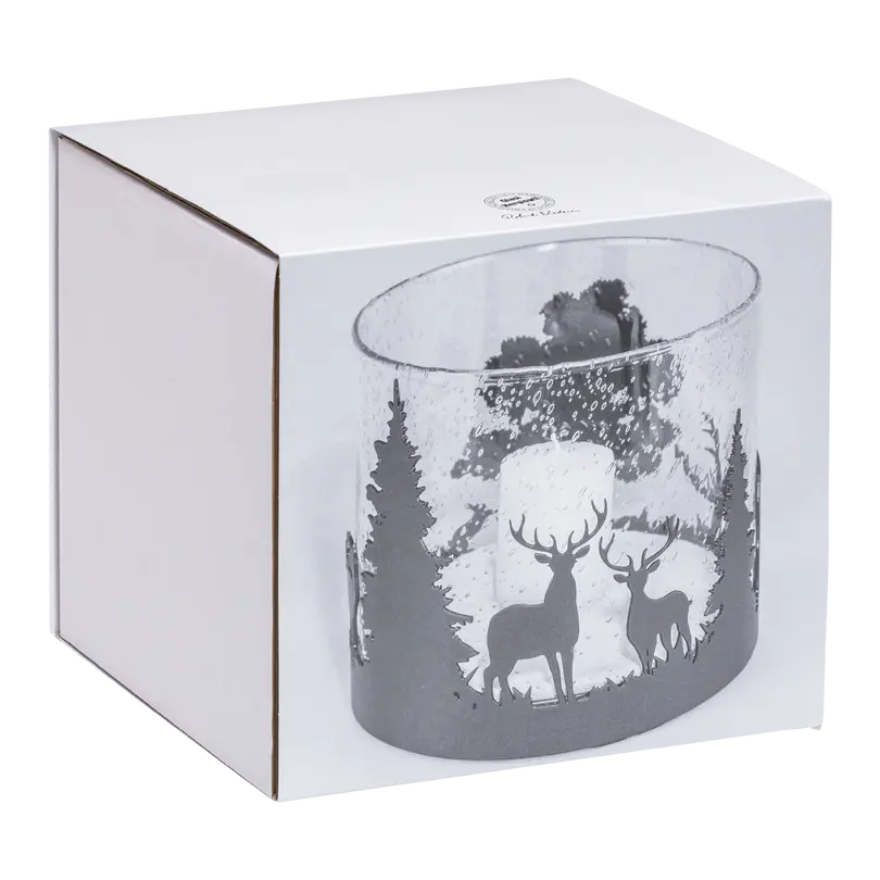 Windlicht Wald Und Tiere