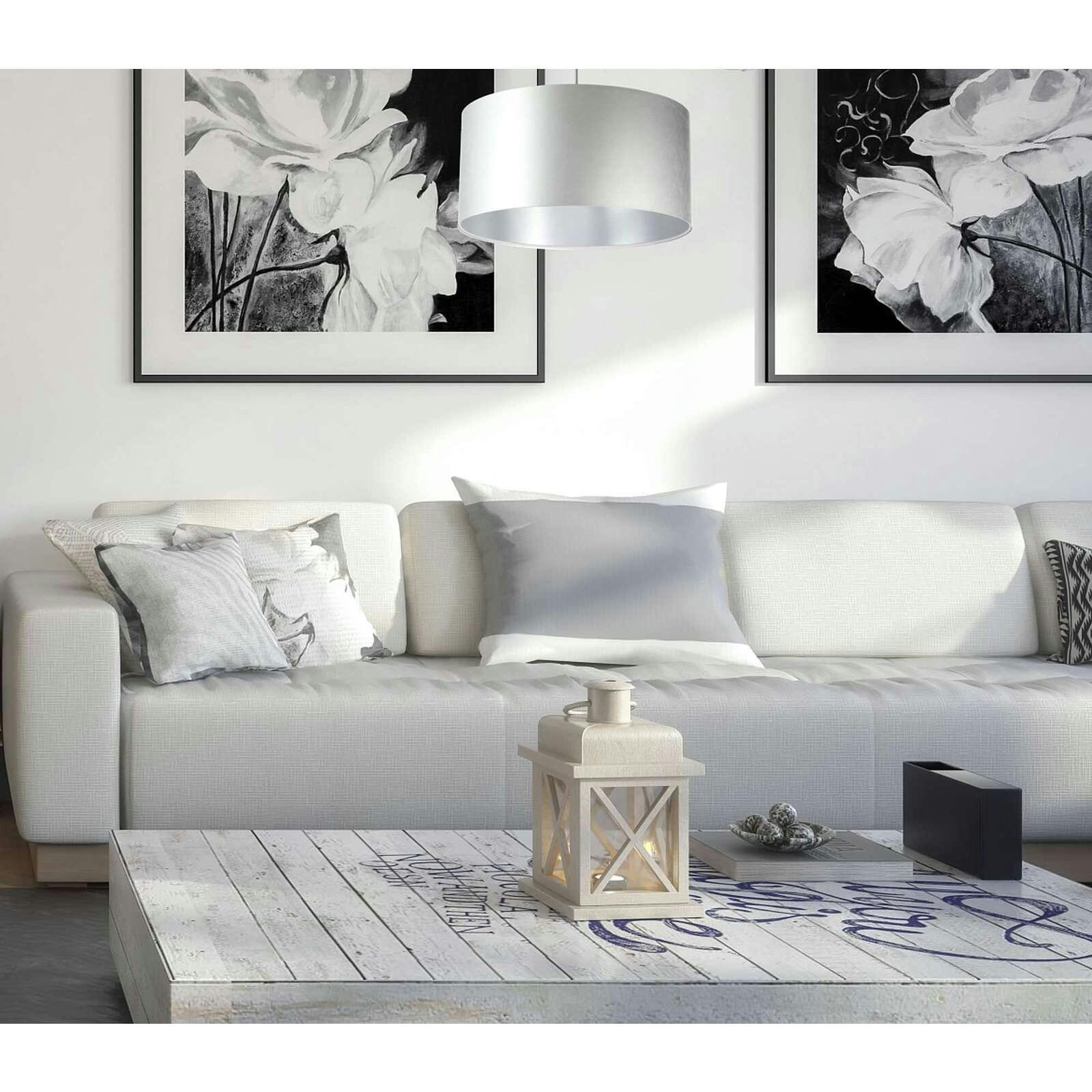 GLAM - Suspension Tissu Gris